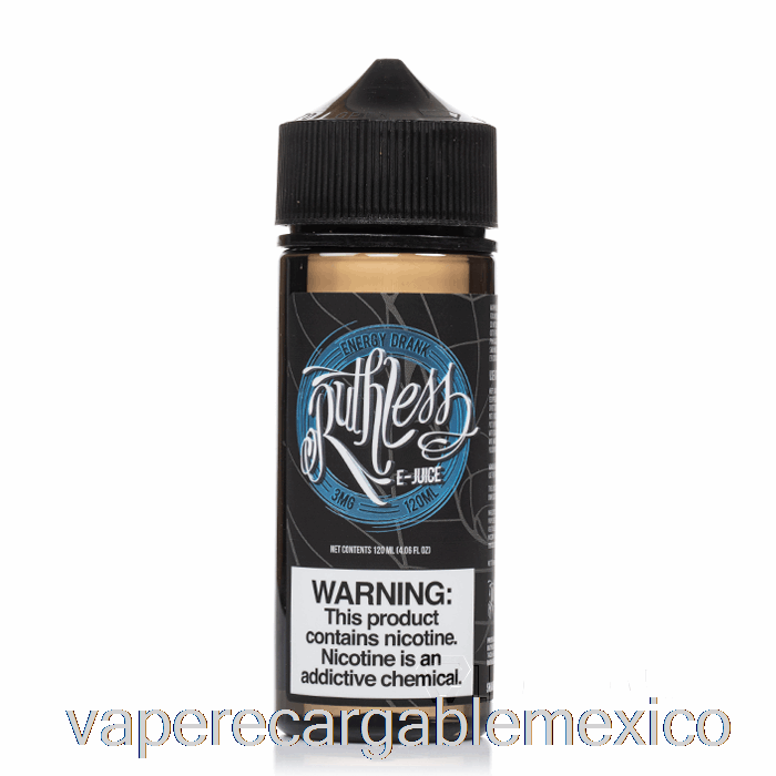 Vape Energía Recargable Bebió - Vapor Despiadado - 120ml 6mg